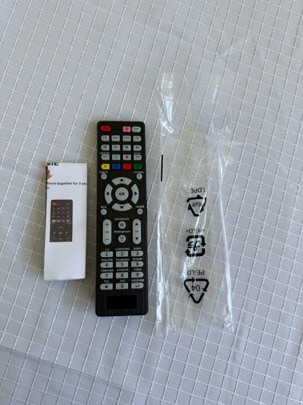RC-6008 Universal Wireless Remote Control for LG Samsung Sony